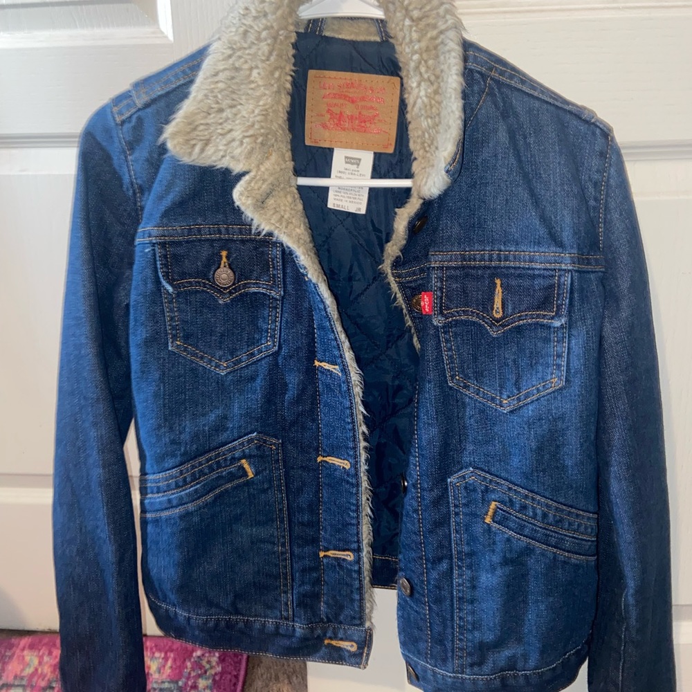 LEVIS SHERPA JEAN JACKET